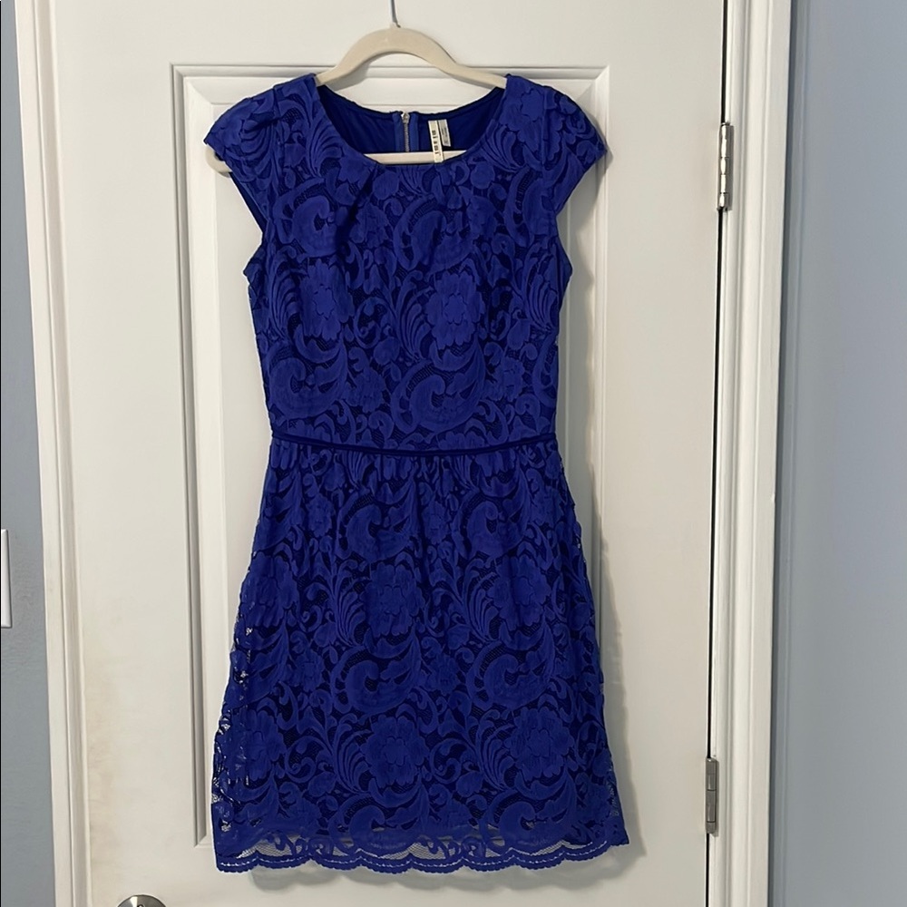 Miami Royal Blue Lace Dress